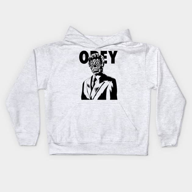 OBEY Kids Hoodie by The Grand Guignol Horror Store